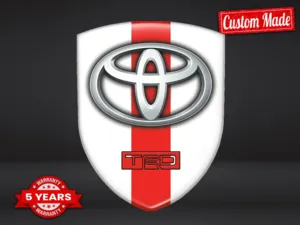Toyota Adesivi Decalcomanie Auto Pro Max Durevoli Chic